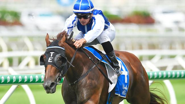 Vanna Girl continued her good form at Eagle Farm. Picture: AAP