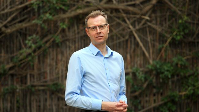 Australian National University higher education analyst Andrew Norton says there is merit in giving students from poor backgrounds an extra chance to gain a place at university. Picture: Aaron Francis