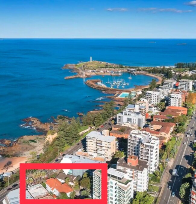 This Airbnb is a hop, skip and a jump away from Belmore Basin. Picture: Airbnb