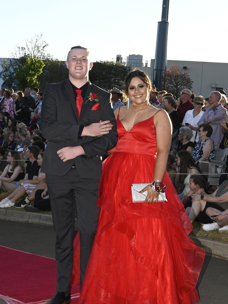 Toowoomba Christian College year 12 formal at Highfileds Cultural Centre. Dan Chaffey and Aleeana Katoa-Black.