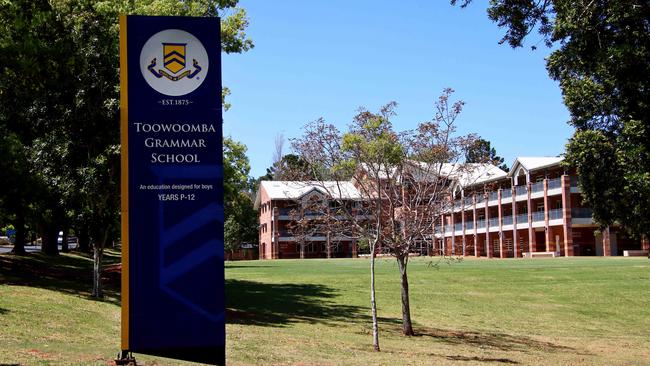 Toowoomba Grammar School. Picture: David Clark