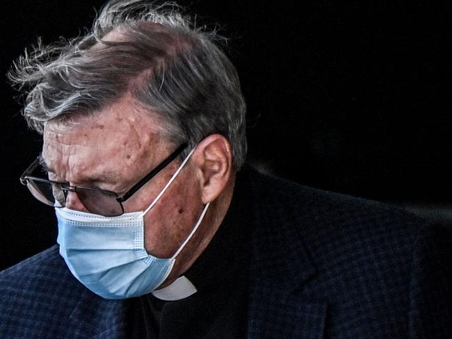 Becciu said he was angry that Pell accused him of ‘being dishonest’. Picture: AFP