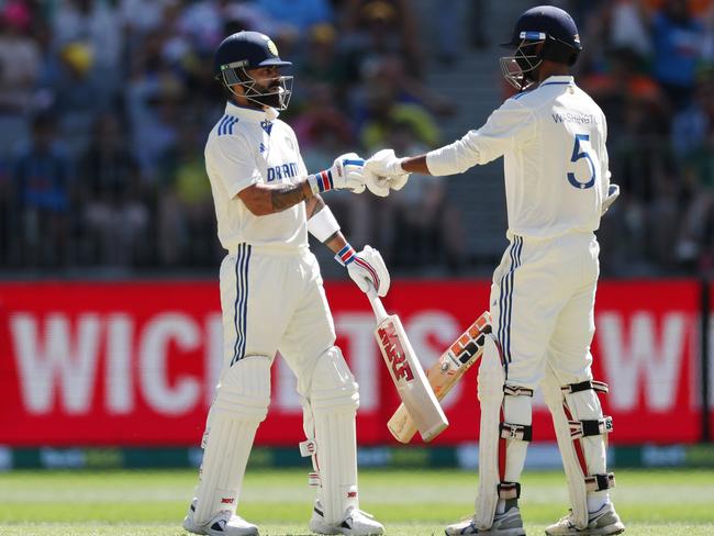 India have come out firing at the first Test in Perth, without several key stars. Picture: Cameron Spencer/Getty Images