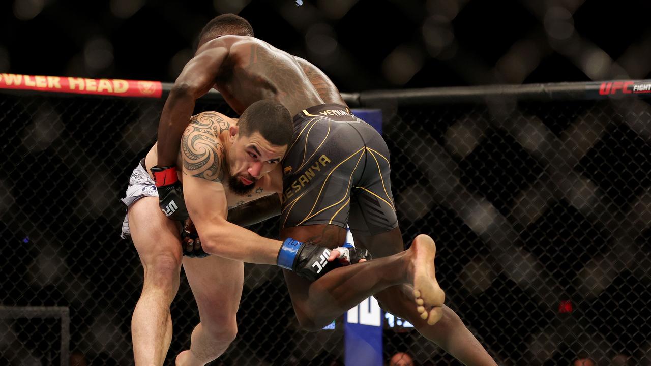 Robert Whittaker lost the controversial decision. Picture: Carmen Mandato/Getty