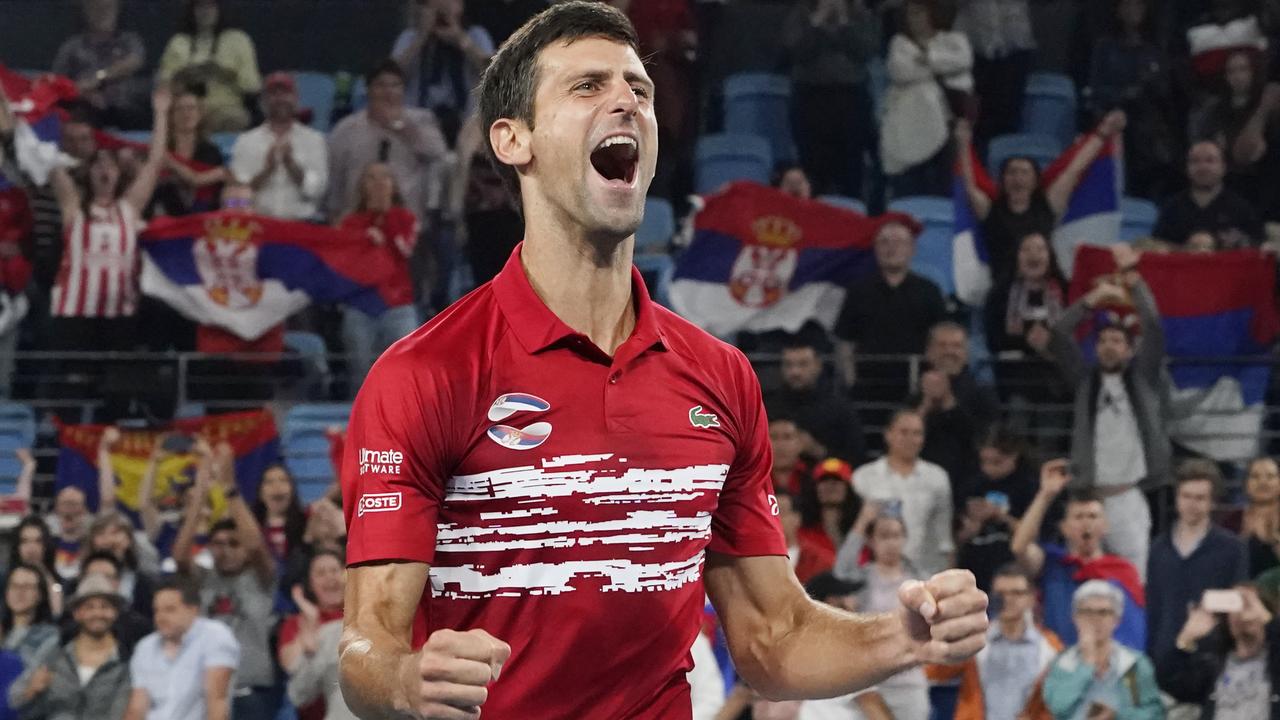 Novak Djokovic leads Serbia to inaugural ATP Cup.