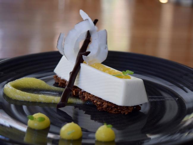 The white ingot dessert. Picture: Jenifer Jagielski