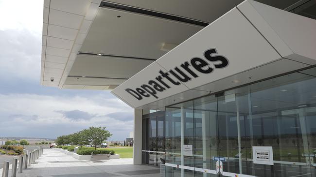 Wellcamp Airport at Toowoomba. Picture: Mark Cranitch