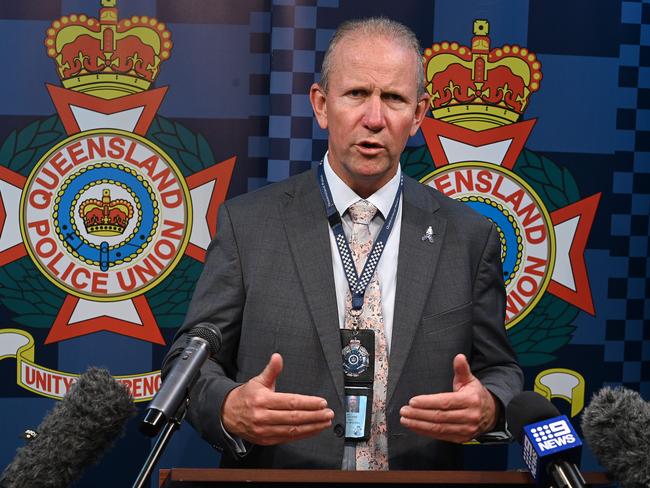 Police Union President Ian Leavers said the role of Police Commissioner was a “long hard slog” that was 24/7. Picture: John Gass