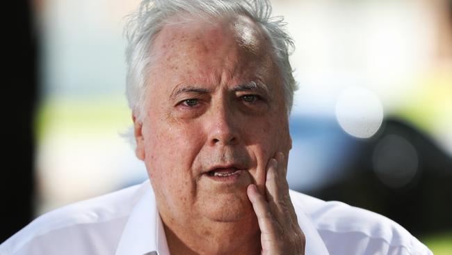 Clive Palmer. Picture: Nigel Hallett