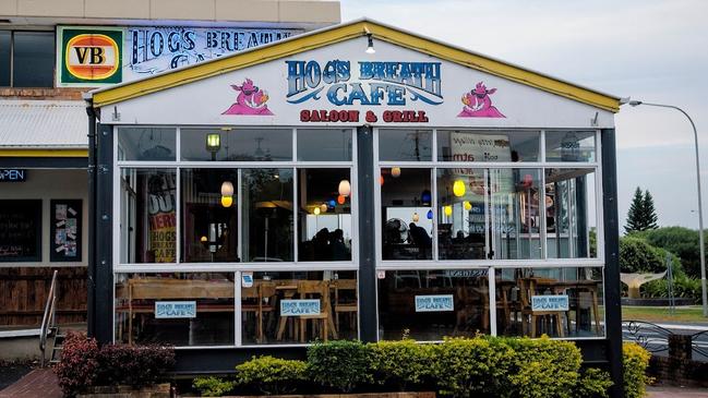 Two Hog's Breath Cafes have been placed in liquidation in the last week.