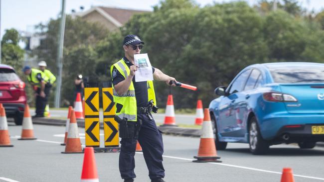 The man said he’s passed through the border twice in the past three weeks. Photo: Glenn Hunt