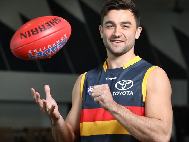 Brett Turner is the newest Adelaide Crow. Picture: Dean Martin