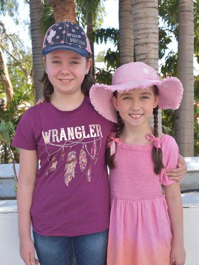 Pepper Orr and Fiora Orr at Madagascar A Musical Adventure Jr. presented by Fusion Arts Inc and Ipswich Civic Centre. Photo: Georgie Walker