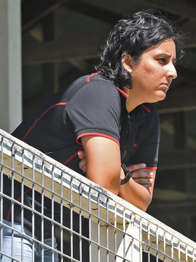 <i>The Gympie Times</i> sports reporter Bec Singh at Albert Park.