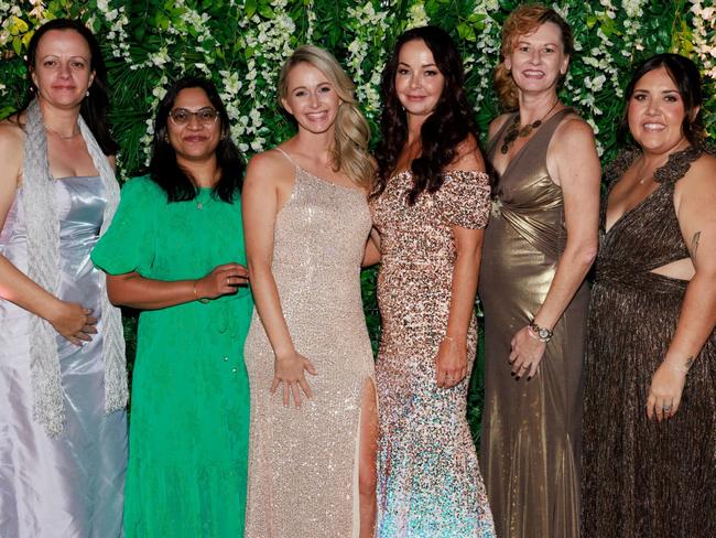 Ange Norman, Trupti Jadhav, Carley Garantziotis, Chatelle Sandeberg, Peta Fletcher, Krestyn Dyer