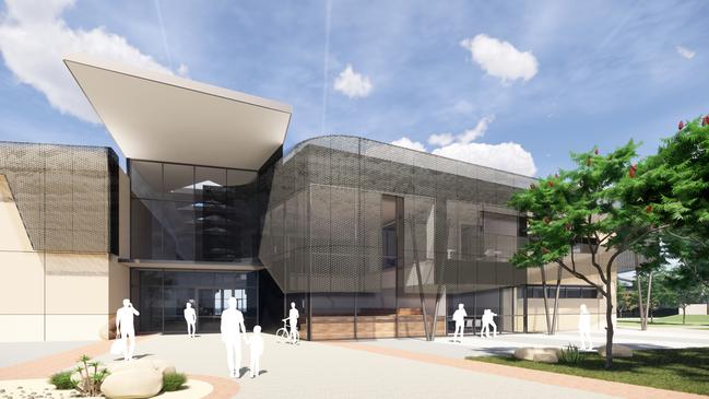 Concept image of the new public birth to Year 12 school at Aldinga. Picture: State Government