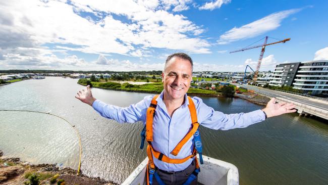 Reside Communities CEO Glen Brown at the launch of Esperance Hope Island, Wednesday, April 28, 2021 - Picture: Richard Walker/RDW Photography