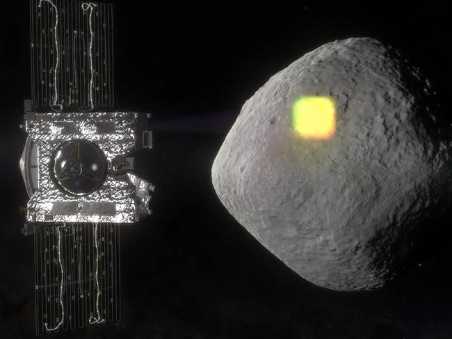 The OSIRIS-Rex probe is on its way to asteroid Bennu to learn what it can about its makeup. Picture: NASA