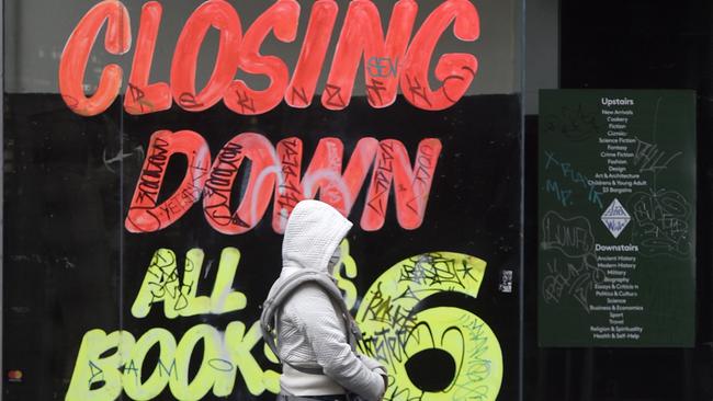 The latest snap lockdown may be the final blow for many small businesses. Picture: Andrew Henshaw