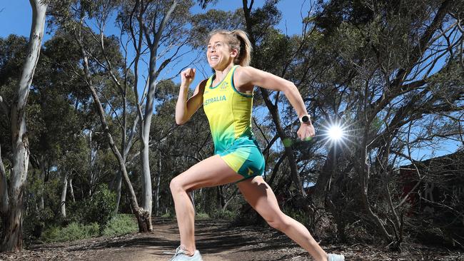 Marathon runner Jessica Stenson (nee Trengove), October 8, 2020. Picture: Sarah Reed