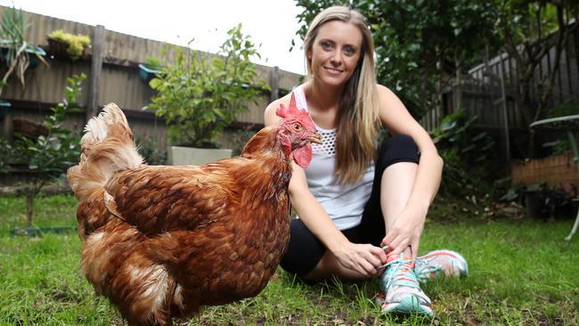 She has plans to eventually phase out all production of eggs in Australia. Picture: Carly Earl