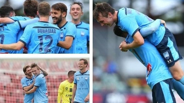 Young Sydney FC gun Calem Nieuwenhof stuns on debut.