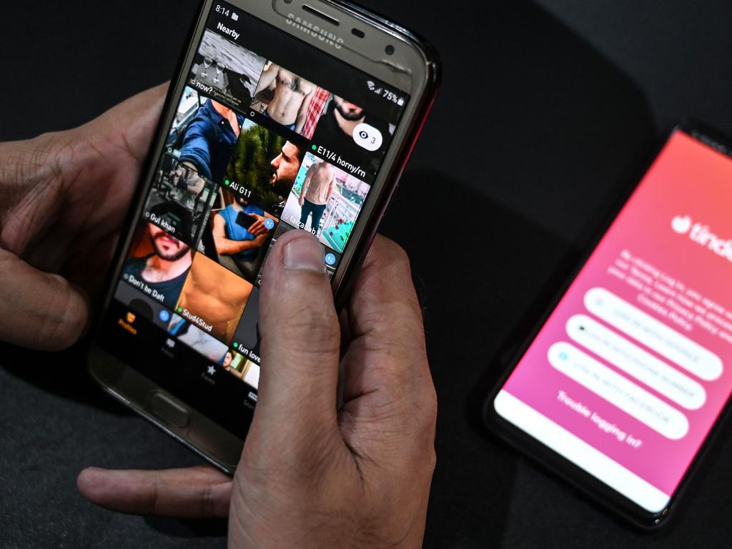 LGBTIQ+ men and women were found to be more at risk from sexual violence on dating apps than their heterosexual participants. Picture: Aamir Qureshi/AFP