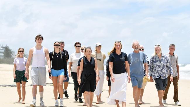 The Beach Matters group said they were led to believe Joe and Rosanna Natoli would oppose height limit relaxation along the foreshore. Picture: Patrick Woods.