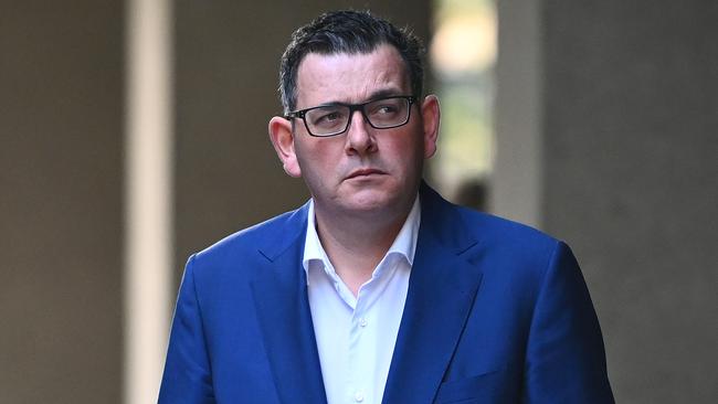 While 72 per cent of Victorians still believed Daniel Andrews was doing reasonably well, this represented a 13-point drop since April. Picture: Getty Images