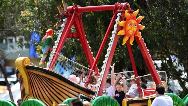 The Enchanted Garden Kids Kingdom at Maroondah Festival in 2016. Picture: Steve Tanner