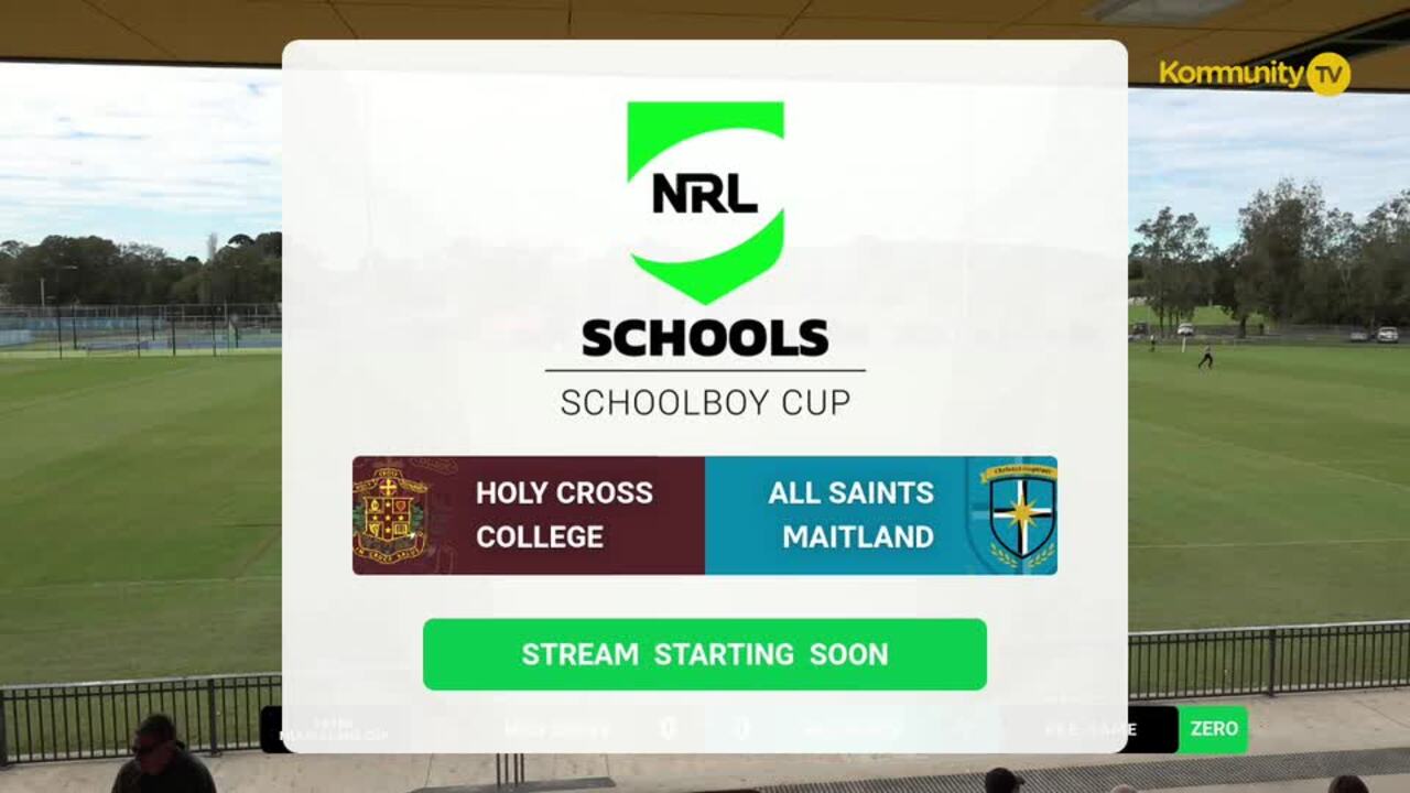 Replay: Holy Cross Ryde v All Saints College - 2025 Peter Mulholland Cup Round 1