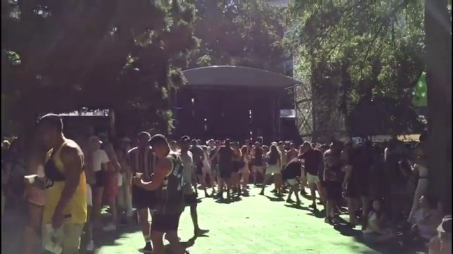 Revellers attend Field Day Festival in Sydney