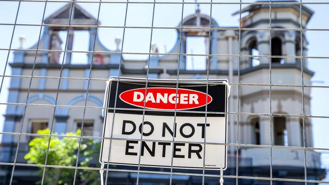 The hotel in January, 2019. Picture: AAP/Richard Walker