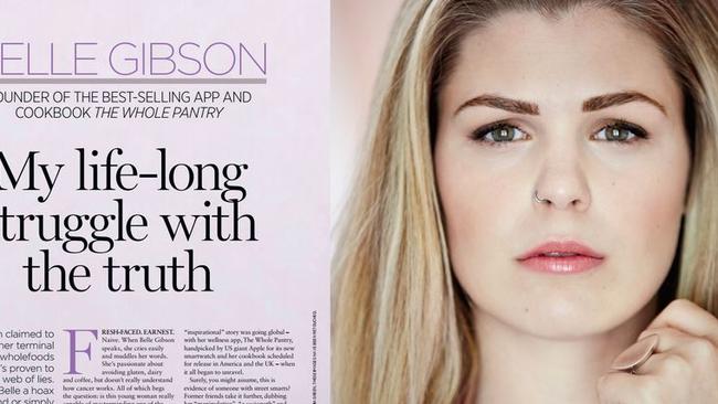 Gibson’s explosive magazine confession has brought down her house of cards.