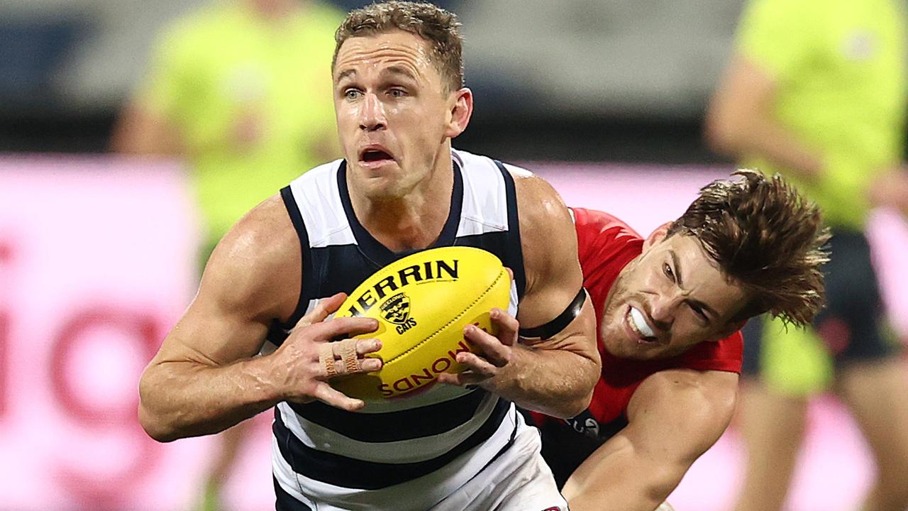 Joel Selwood and his teammates head to South Australia on Thursday to prepare for their qualifying final with Port Adelaide.