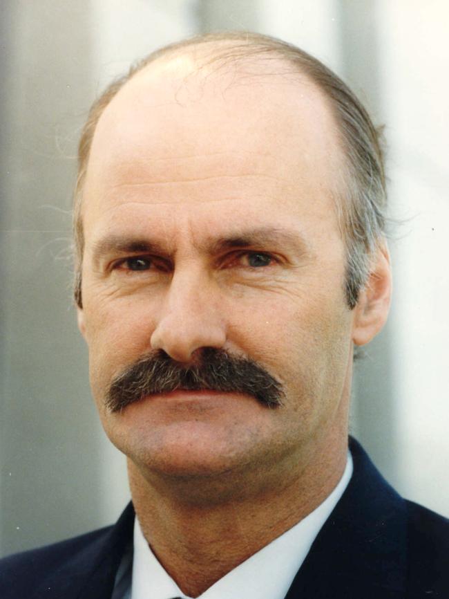 Now retired Family Law Court judge Brian Jordan in 1994. Picture: Simon Renilson