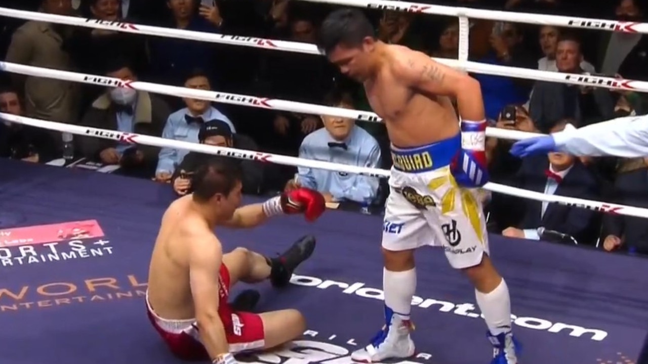 Boxing 2022 Manny Pacquiao utterly dominates DK Yoo, reaction news.au — Australias leading news site