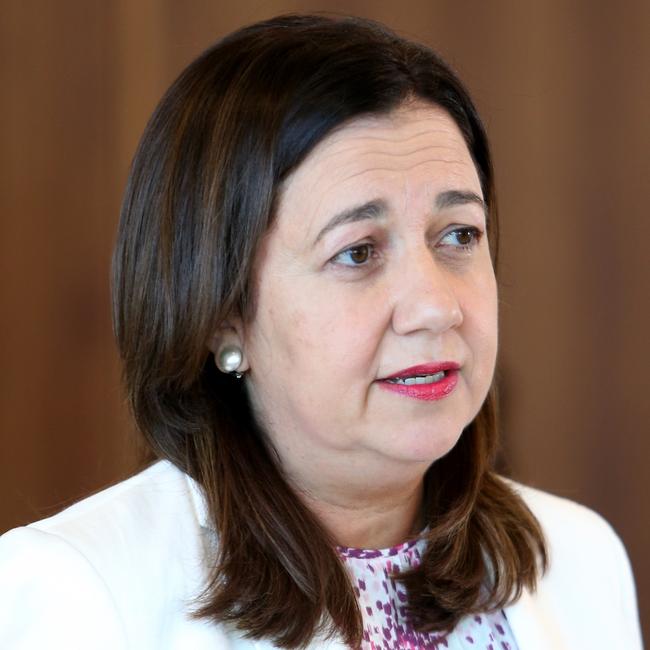 Premier Annastacia Palaszczuk. Picture: Steve Pohlner