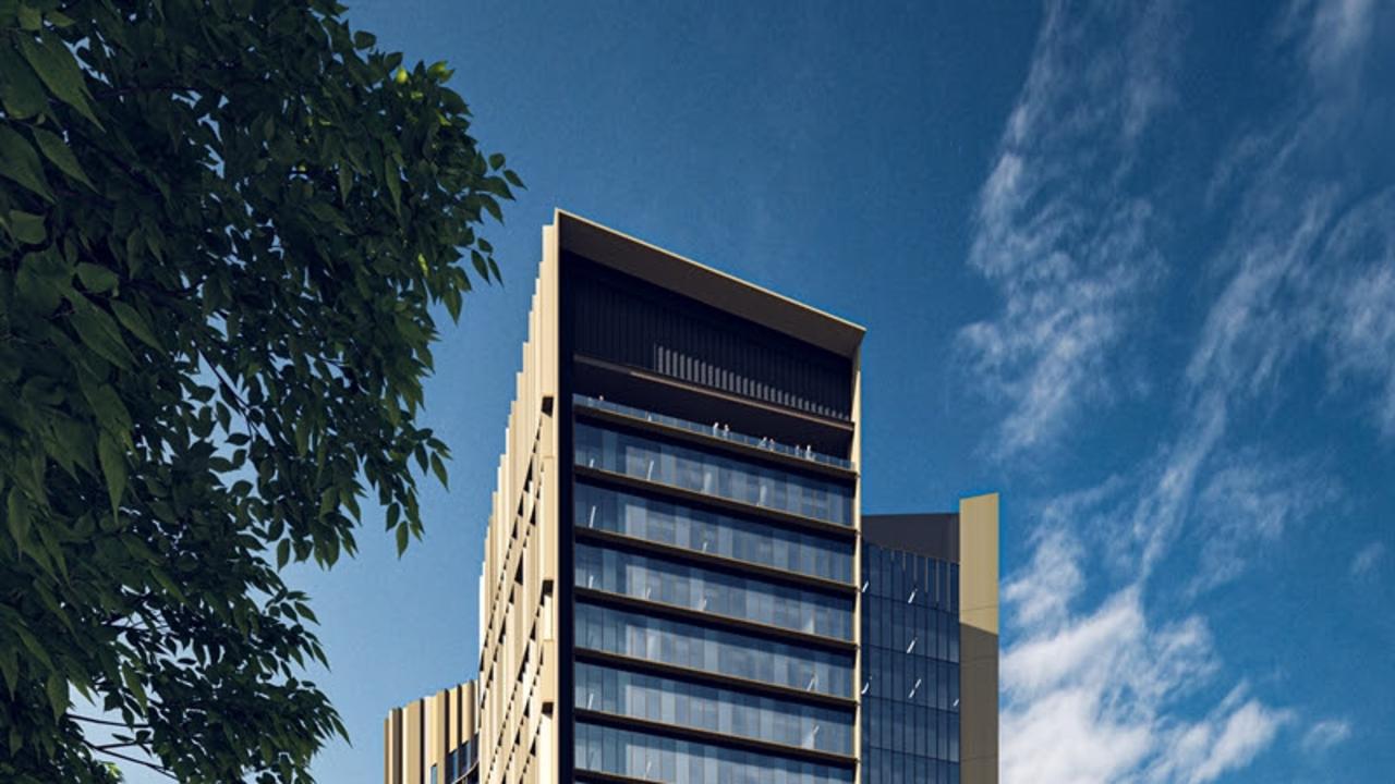 An artist's impression of the Charter Hall/QuadReal development proposal at 309 North Quay in the Brisbane CBD.