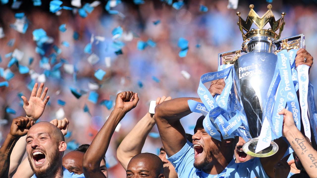 Manchester City are favourites to defend their title.