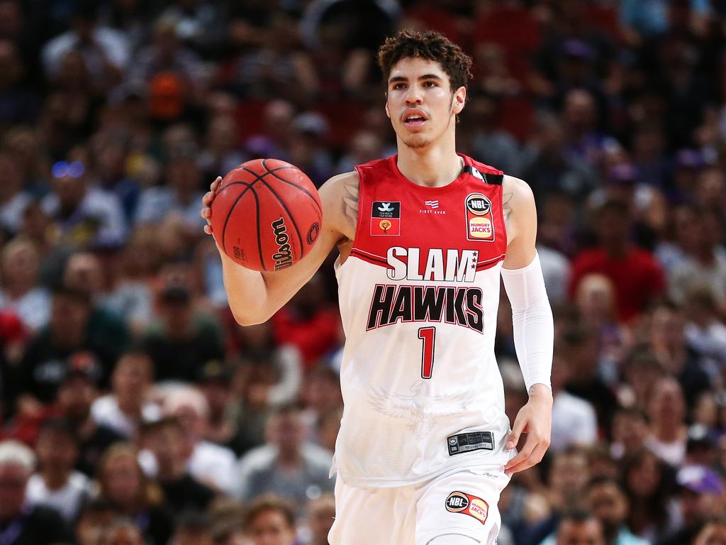 Lamelo Ball (AAP Image/Brendon Thorne)