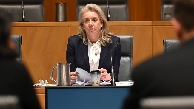 The result angered Nationals Senator, and Committee chair, Bridget McKenzie, who had claimed Mr Joyce was one of just three people who could reveal the "real reason" behind the government's decision to block Qatar Airways. Picture: NCA NewsWire/Martin Ollman