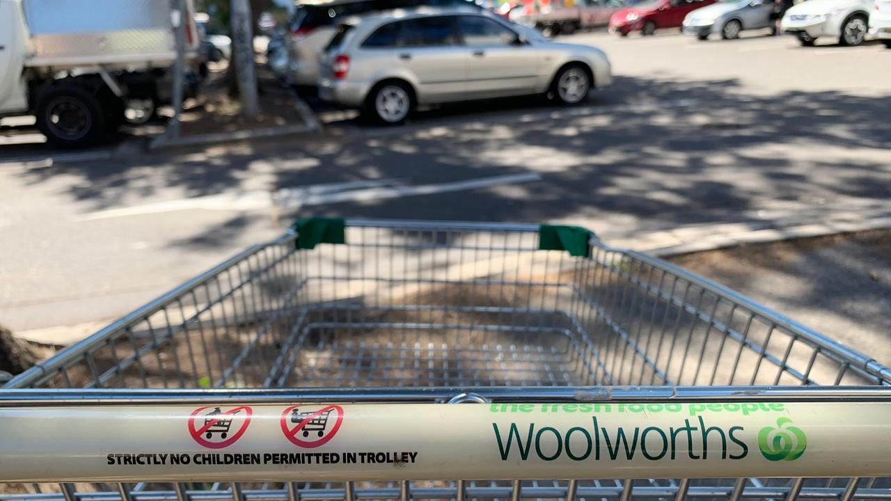 A trolley in the car park gives a clue as the store’s true owner. 