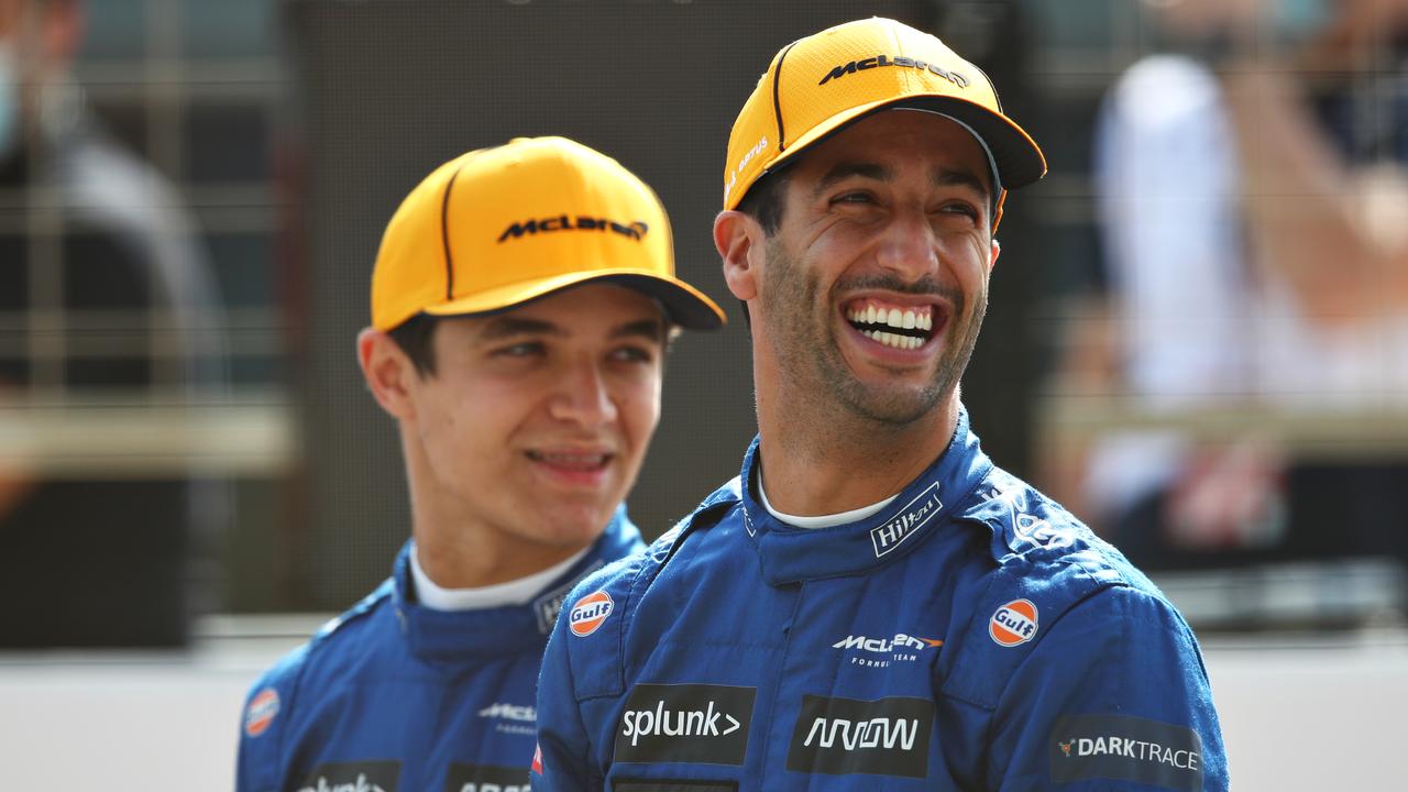 When is Daniel Ricciardo ever not smiling?