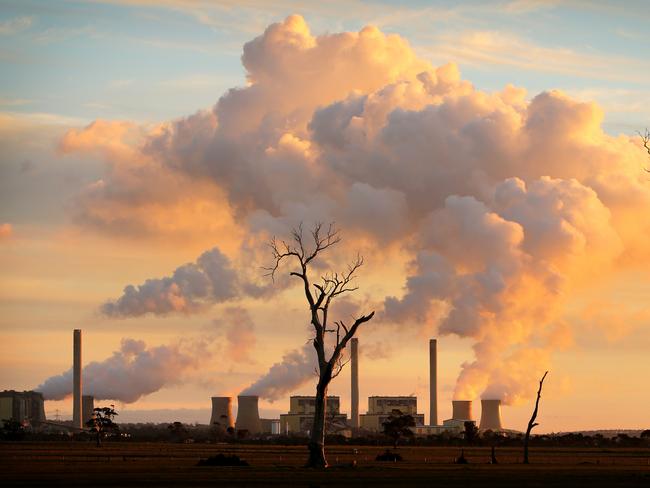 02/08/2017: Loy Yang, brown coal fired, steam generating, power station, near Traralgon in the Latrobe Valley, in Victoria.  Picture: Stuart McEvoy for the Australian.