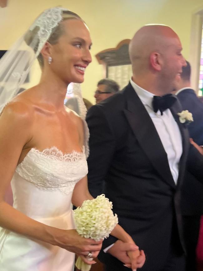 Bernadette Fahey and Jordan Sukkar have tied the knot. Picture: Instagram