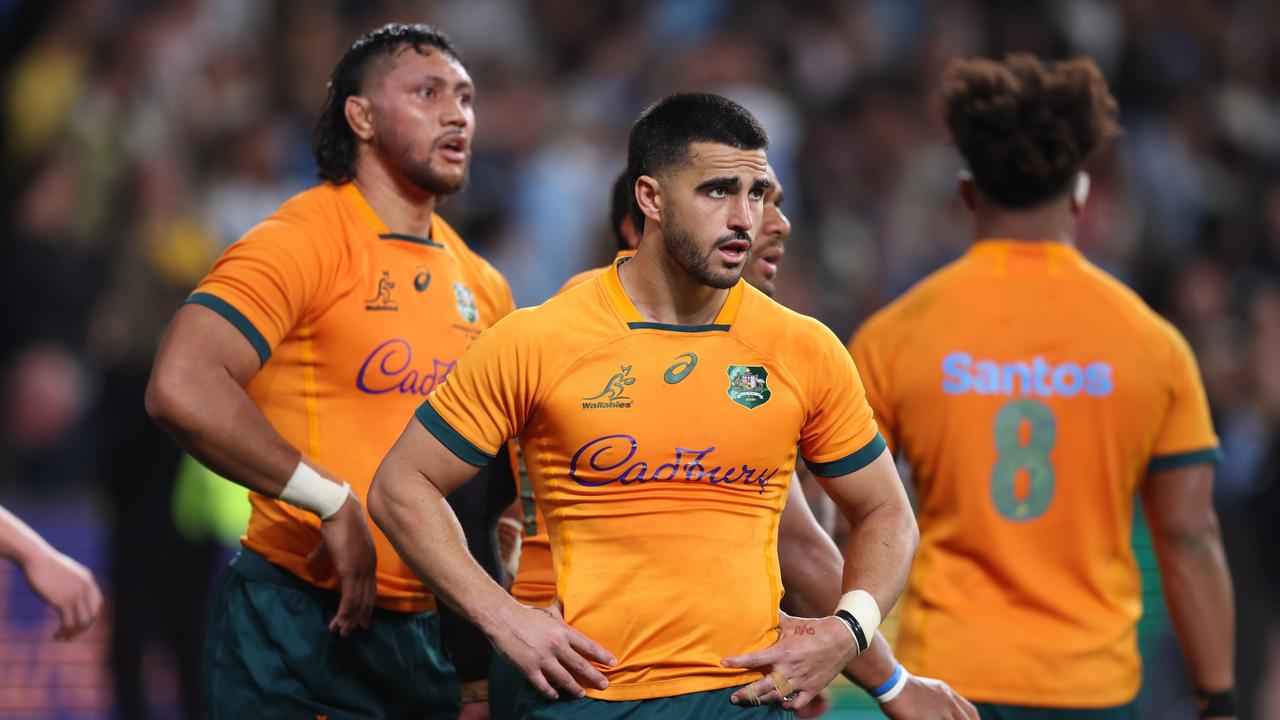 The Wallabies have been left stunned by Argentina. Photo by Scott Gardiner/Getty Images