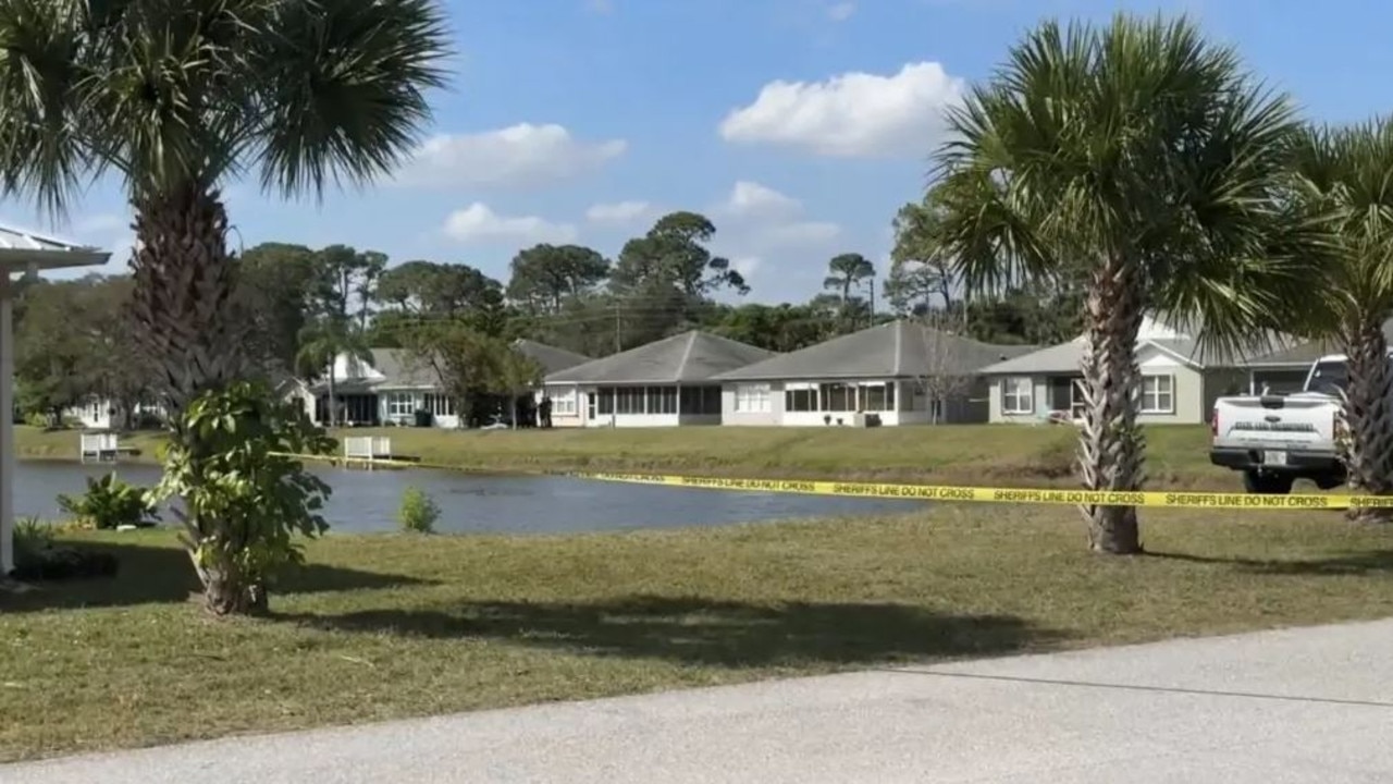 Residents say they had never seen an alligator attack in the area before. Picture: St. Lucie County Sheriff's Office