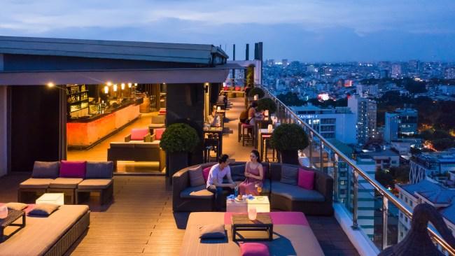 Novotel Saigon CentreThat photo of the rooftop bar really speaks for itself. Novotel Saigon Centre is a comfy sanctuary right in the heart of all the action - it's a stone's throw from some of Ho Chi Minh's most popular attractions, like the War Remnant Museum, Ben Thanh Market and Notre Dame Cathedral. It's a 20 minute drive from Tan Son Nhat Airport and boasts a beautiful outdoor pool, sauna and hammam.Book here