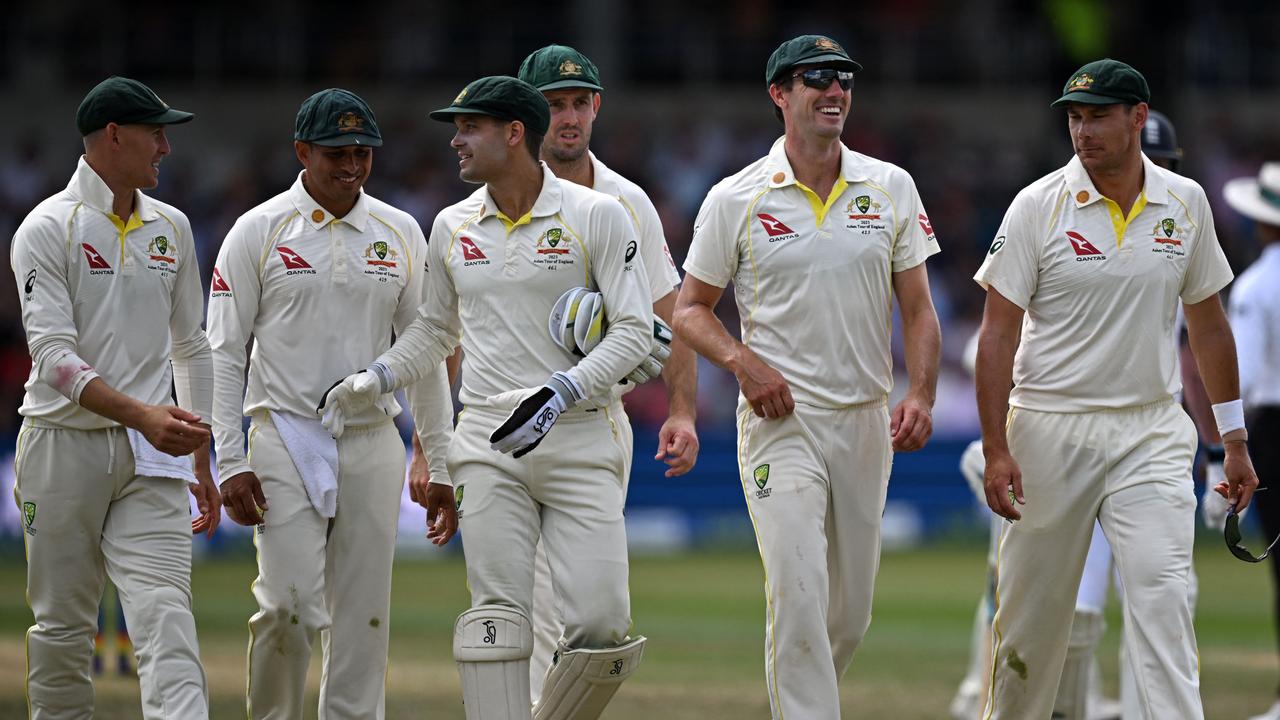 Australia's Lord’s win might be all for nothing in the WTC standings. (Photo by Paul ELLIS / AFP)